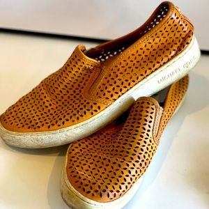 Micheal Kors Leather Loafers